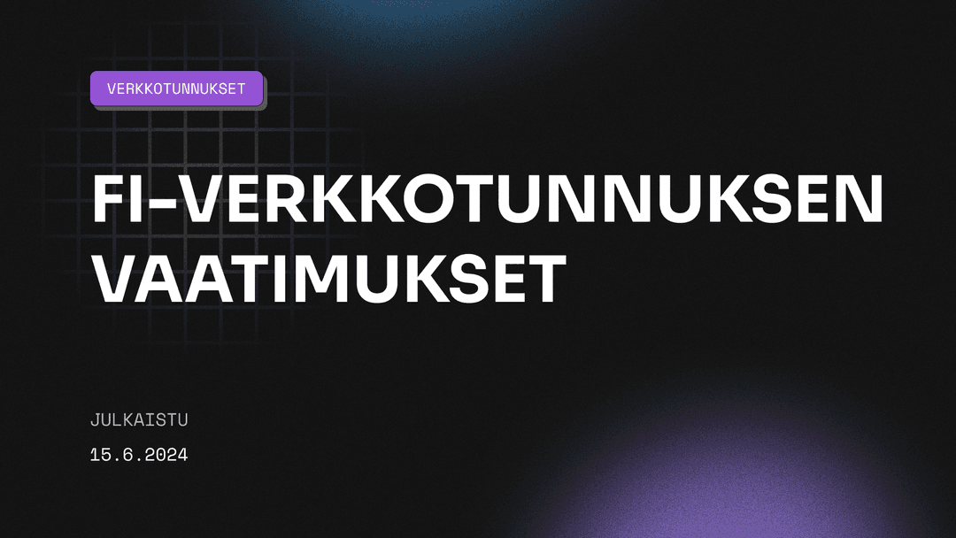 FI-verkkotunnusta koskevat vaatimukset ja ohjeistukset