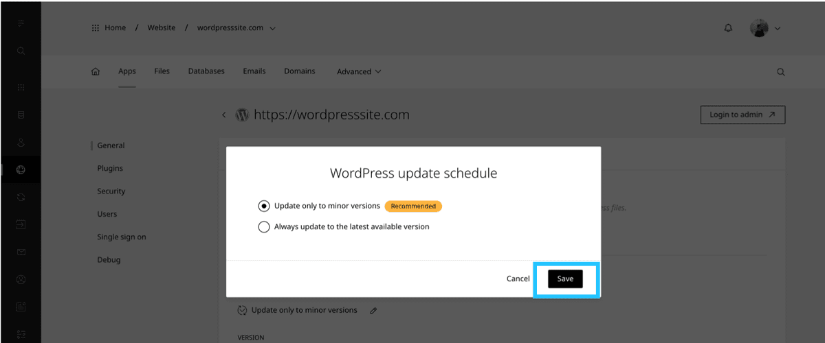 Core updates instructions 8